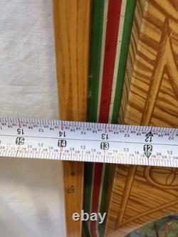 Vintage'Round the World Metal Tabletop Pinball Game Durable Toy & Novelty NYC