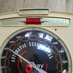 Vintage Score O meter Pinball Toy Game Machine circa 1960s