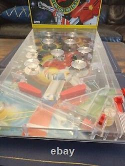 Vintage Space Pinball Tabletop Pinball Machine Boxed Working 1985 BOTOY Classic