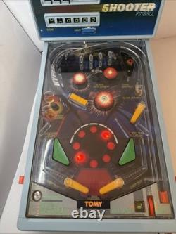 Vintage TOMY ASTRO SHOOTER Table Top Pinball Machine Complete Working