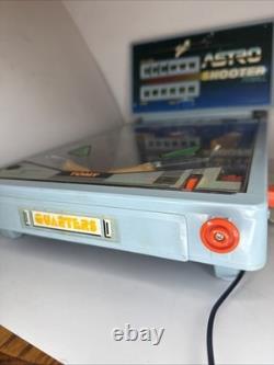 Vintage TOMY ASTRO SHOOTER Table Top Pinball Machine Complete Working