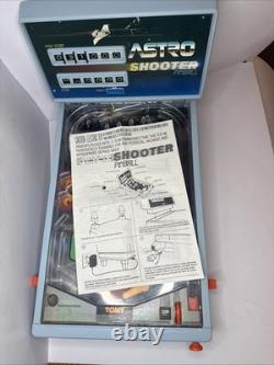 Vintage TOMY ASTRO SHOOTER Table Top Pinball Machine Complete Working
