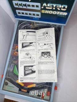 Vintage TOMY ASTRO SHOOTER Table Top Pinball Machine Complete Working