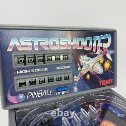 Vintage TOMY Astro Shooter Electronic Tabletop Pinball Electronic Arcade Game