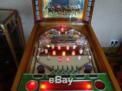 Vintage pinball machine. Bergmann Payout Pinball 1955