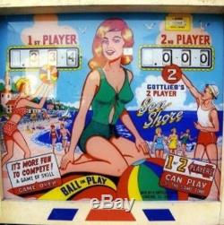 Vintage retro Gottilieb pinball machine 1960's seashore Islington/London