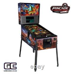 Virtual Pinball Machine 50 4k 3 Screen Full Size Digital Pinball Gamecade