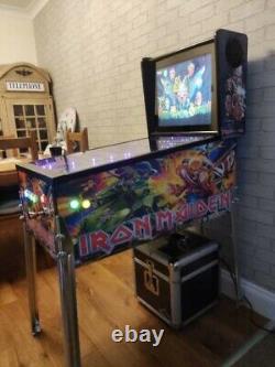 Virtual Pinball Machine Themed + Legs + Shooter + Graphics + 544 LEDS PINBALLIA