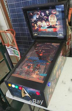 Virtual pinball machine, pinball x front end, star trek theme