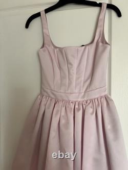 Vivetta Princesse bustier dress pink IT 36 new with tags