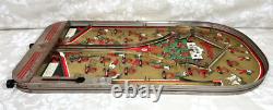 Vtg Joseph Schneider Alamo Pinball Tabletop Game No Glass or Marbles