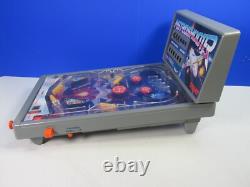 WORKING vintage TOMY ASTRO SHOOTER PINBALL ELECTRONIC GAME ARCADE TOY FLIPPER
