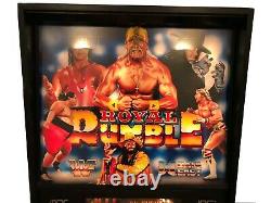 WWF Royal Rumble Pinball Table Arcade Machine Ready to Play Game Room WWE