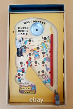 Walt Disney Vintage UNCLE REMUS Pinball Board Game Complete 1947