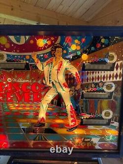 Williams 1978 Disco Fever RARE vintage pinball machine Saturday Night Fever LOOK