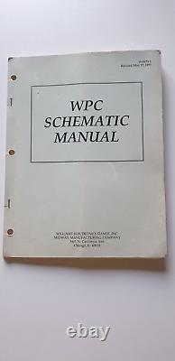 Williams Demolition Man Pinball Operation Manual ORIGINAL