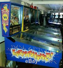 Williams EARTHSHAKER arcade pinball good working order