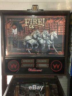 Williams Fire pinball machine