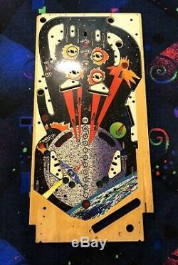 Williams Firepower Pinball Machine NOS Playfield. Art / Wall Hanger. Very Rare
