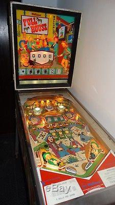 Williams Full House Pinball Machine 1966 Retro Man Cave Arcade