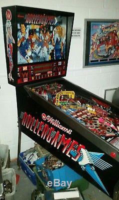 Williams ROLLERGAMES arcade pinball machine