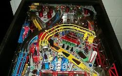 Williams ROLLERGAMES arcade pinball machine