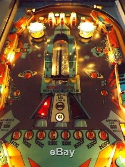 Williams SKYLAB arcade pinball 1974 super rare machine space themed EM