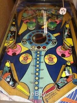 Williams Triple Action Pinball Machine 1974