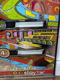 Williams Trizone Pinball Glass Original 1979 Backglass Christian Marche Art