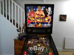 Wwf Wwe Royal Rumble Pinball Arcade Machine Cabinet! Working But Some Problems