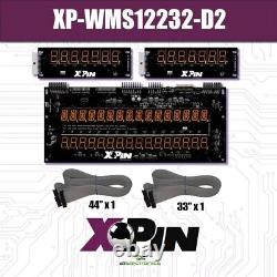 X-pin Williams Pinball Machine Riverboat Gambler Led Display Xp-wms 12232-d2