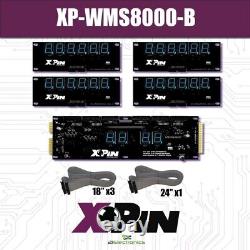 X-pin, Xp-wms8000-b Pinball Machine Led Display Blue, Williams