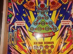 Zaccaria Ten Stars Pinball Machine