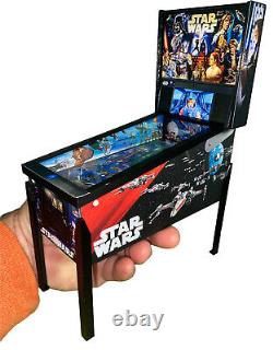 1/8 Échelle Star Wars Pinball Machine Replique Modèle, Garde-savoir, Collectible, Jouet