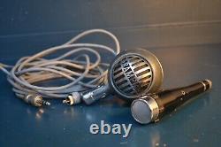 1 x Microphone Grampian 5020 des années 1940 et 1 x D. P des années 1960 4 L 1 x rare câble