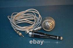 1 x Microphone Grampian 5020 des années 1940 et 1 x D. P des années 1960 4 L 1 x rare câble