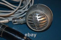 1 x Microphone Grampian 5020 des années 1940 et 1 x D. P des années 1960 4 L 1 x rare câble