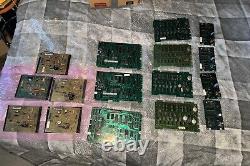 16 Cartes de flipper originales Gottlieb System 80 MPU, alimentation, pilote et sonore