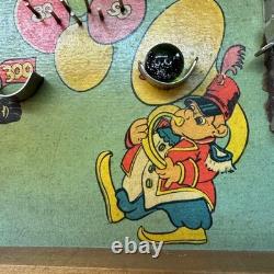 1960 Nice Très Coloré Jeu de Flipper Vintage Clown de Cirque Complet Fonctionnel