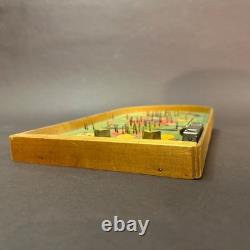 1960 Nice Très Coloré Jeu de Flipper Vintage Clown de Cirque Complet Fonctionnel