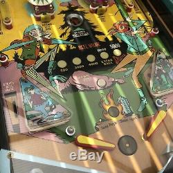 1970 Williams Gold Rush 4 Joueur Pinball Machine, Très Bon État, De Travail Entièrement