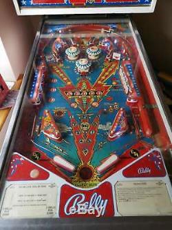 1978 Bally Six Million Dollar Man Pinball Machine