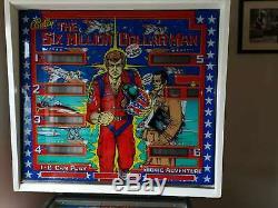 1978 Bally Six Million Dollar Man Pinball Machine