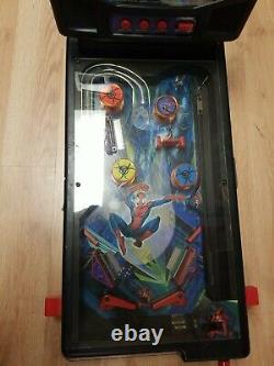 2001 Ultimate Spiderman Tabletop Pinball Radioshack Exclusive