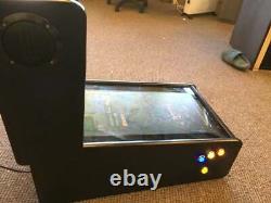 24 Deluxe Mini Virtual Pinball Machine Pure Black (pas De Jambes)
