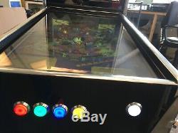 27 Deluxe Mini Virtual Pinball Machine De Chrome Avec Les Jambes