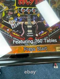 32 Deluxe Virtual Pinball Machine Pure Black 750+ In 1 (extras Optionnels)