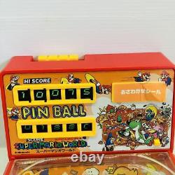 À cette époque / Jeu de flipper Super Mario World Nomura Toy