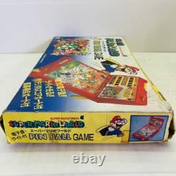 À cette époque / Jeu de flipper Super Mario World Nomura Toy