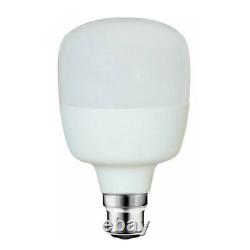 Ampoule LED B22 à haute luminosité, globe lumineux blanc froid 6500K, culot à baïonnette T-Bulb GLS.